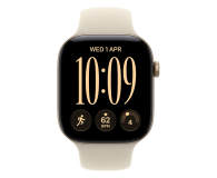 Apple Watch 12 46/Jasne złoto Alu/Piaskowy Pasek S/M GPS - 1594056 - zdjęcie 2